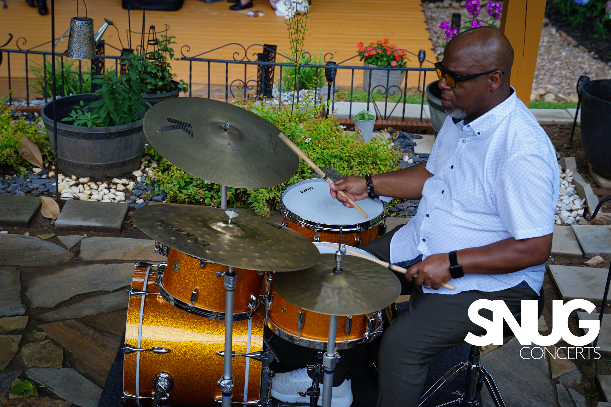 Backyard Jazz Concert with Tara and Nicolas